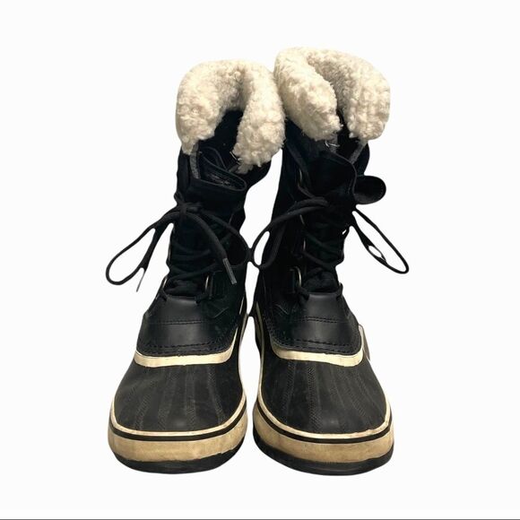 𝅺SOREL Women’s Carnival Winter Waterproof Snow Boot Black 7 - Picture 5 of 8